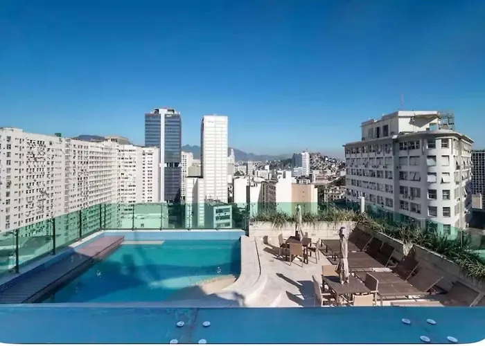 Apartamento Completo E Moderno Com Ar Condicionado E Piscina No Centro Do Rio Rio de Janeiro